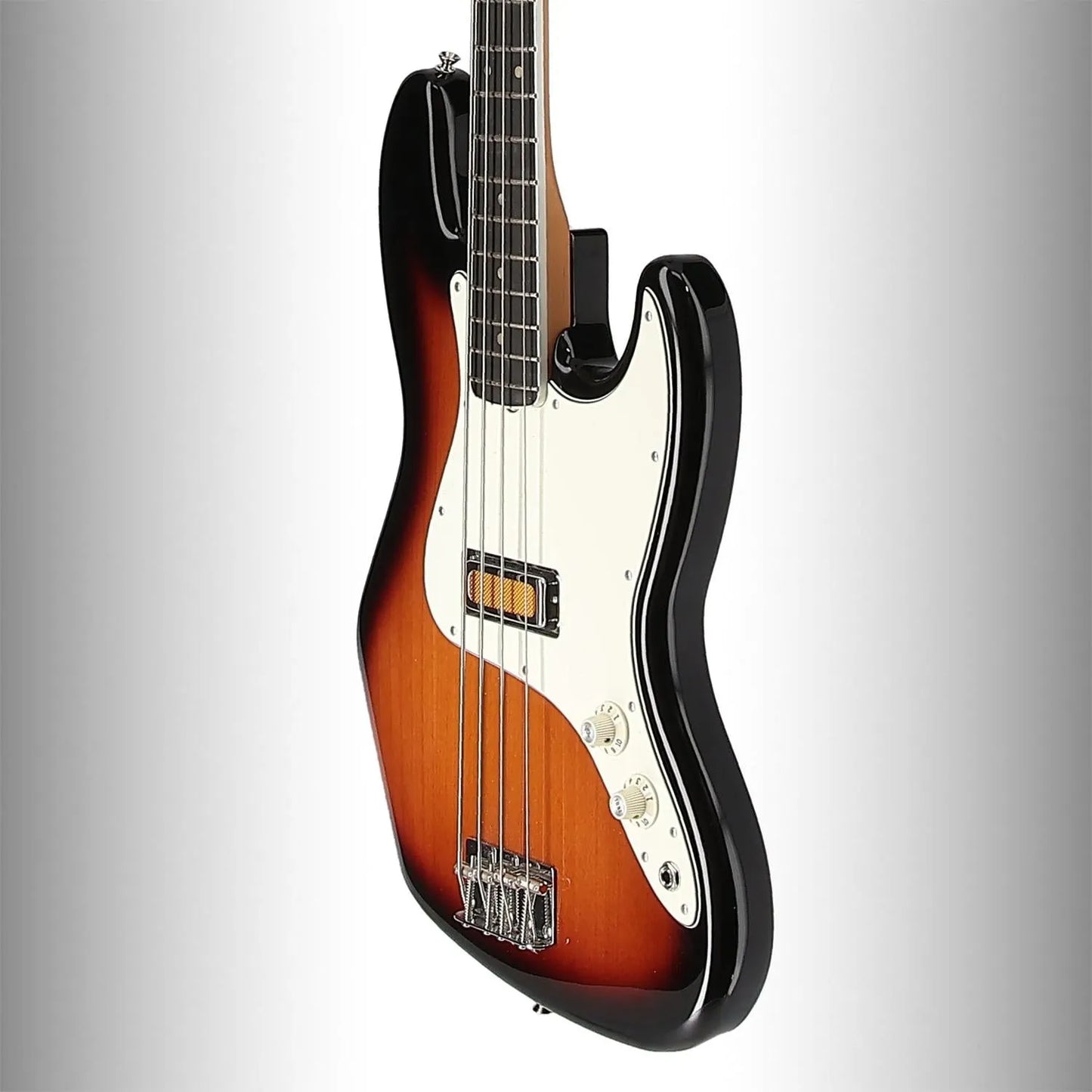 Gold Foil Jazz Bass, Ebony Fingerboard, 2-Color Sunburst (G10) (04062)