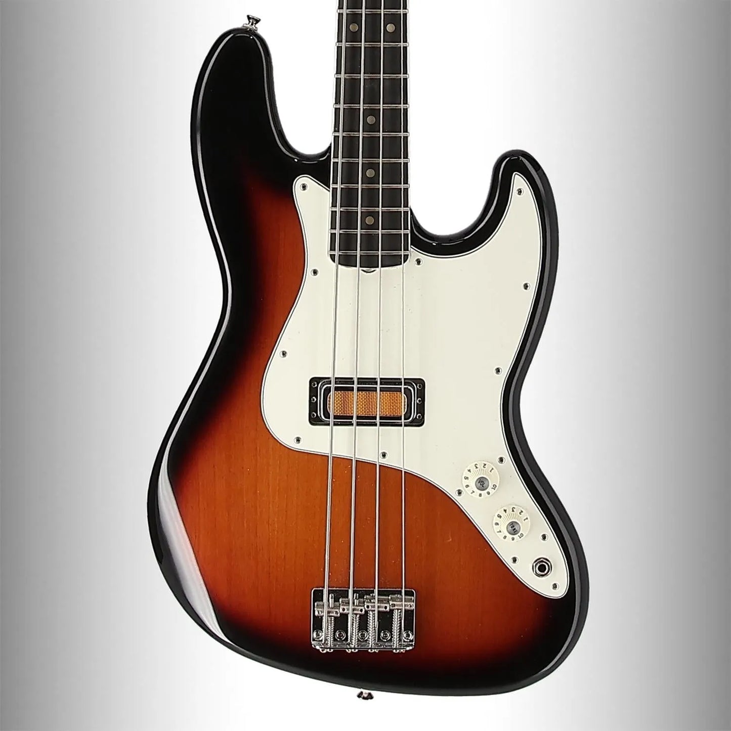 Gold Foil Jazz Bass, Ebony Fingerboard, 2-Color Sunburst (G10) (04062)