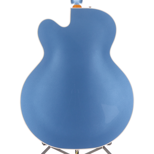 Gretsch Falcon Hollow Body with String-Thru Bigsby and Gold Hardware, Ebony Fingerboard, Cerulean Smoke (T6) (72116)