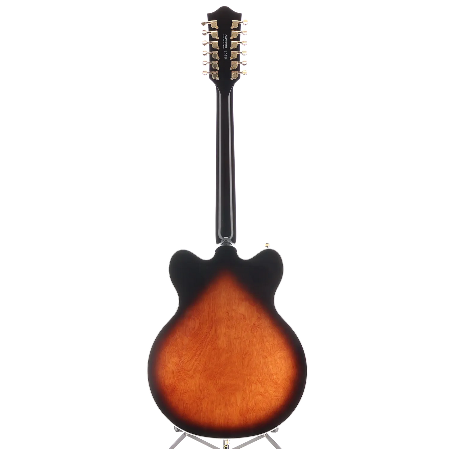 Gretsch G5422G-12 Electromatic Classic Hollow Body Double-Cut 12-String with Gold Hardware, Laurel Fingerboard, Single Barrel Burst (RP) (19593)