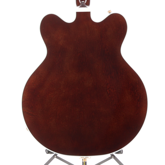 Gretsch G6122TG Players Edition Country Gentleman Hollow Body with String-Thru Bigsby and Gold Hardware, Ebony Fingerboard, Walnut Stain (T3) (83304)