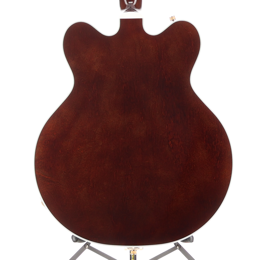 Gretsch G6122TG Players Edition Country Gentleman Hollow Body with String-Thru Bigsby and Gold Hardware, Ebony Fingerboard, Walnut Stain (T3) (83304)