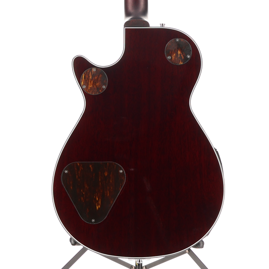 Gretsch G6134TFM-NH Nigel Hendroff Signature Penguin, Ebony Fingerboard, Dark Cherry Metallic Flame (D2) (72334)
