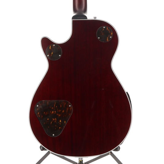 Gretsch G6134TFM-NH Nigel Hendroff Signature Penguin, Ebony Fingerboard, Dark Cherry Metallic Flame (X1) (10325)