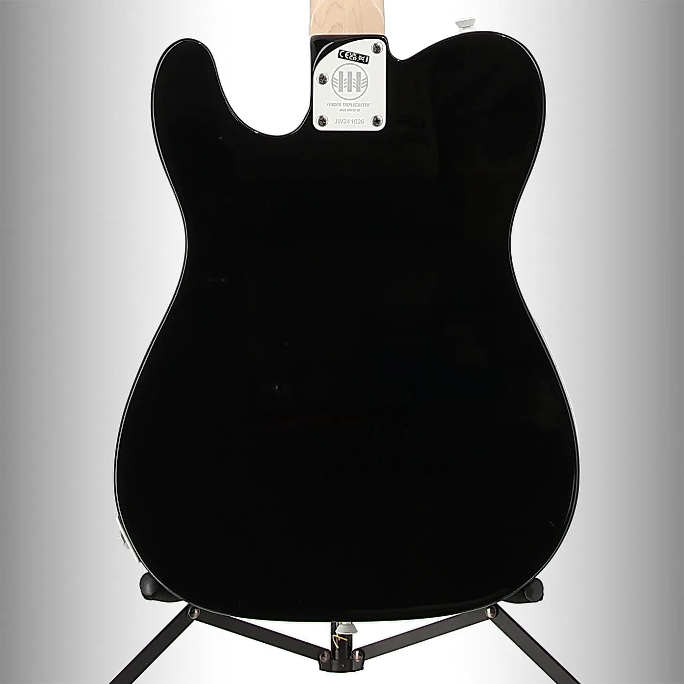 Jack White Triplecaster, Maple Fingerboard, Black (G7) (41026)