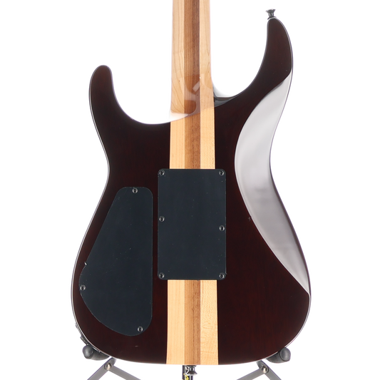 Jackson Pro Plus Series Soloist SLA3Q, Ebony Fingerboard, Amber Blue Burst (A11) (04963)