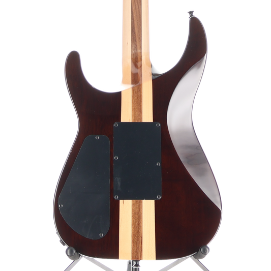 Jackson Pro Plus Series Soloist SLA3Q, Ebony Fingerboard, Amber Blue Burst (I5) (03073)