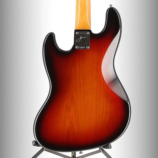 Jaco Pastorius Jazz Bass, Fretless, Pau Ferro Fingerboard, 3-Color Sunburst (RC1) (03569)