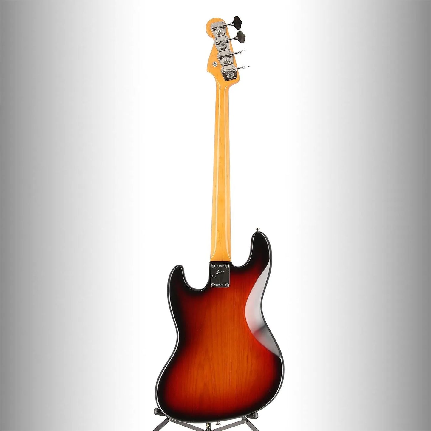 Jaco Pastorius Jazz Bass, Fretless, Pau Ferro Fingerboard, 3-Color Sunburst (RC1) (03569)