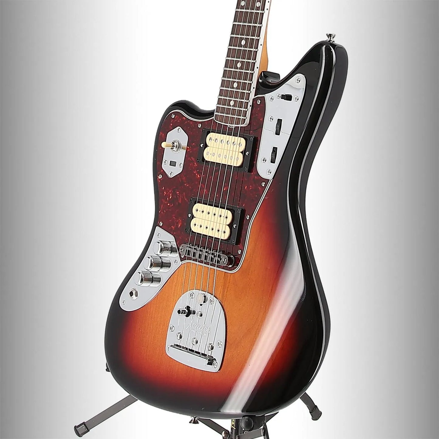 Kurt Cobain Jaguar Left-Handed, Rosewood Fingerboard, 3-Color Sunburst (H5) (26744)