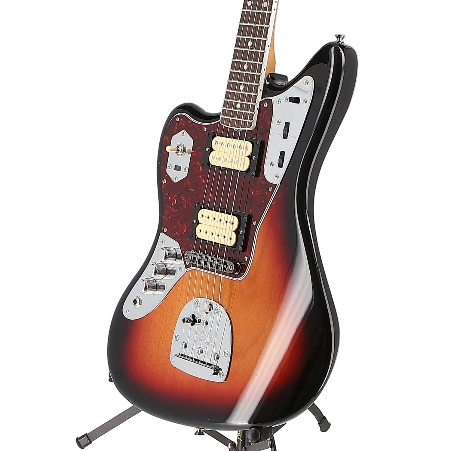 Kurt Cobain Jaguar Left-Handed, Rosewood Fingerboard, 3-Color Sunburst (H5) (26744)