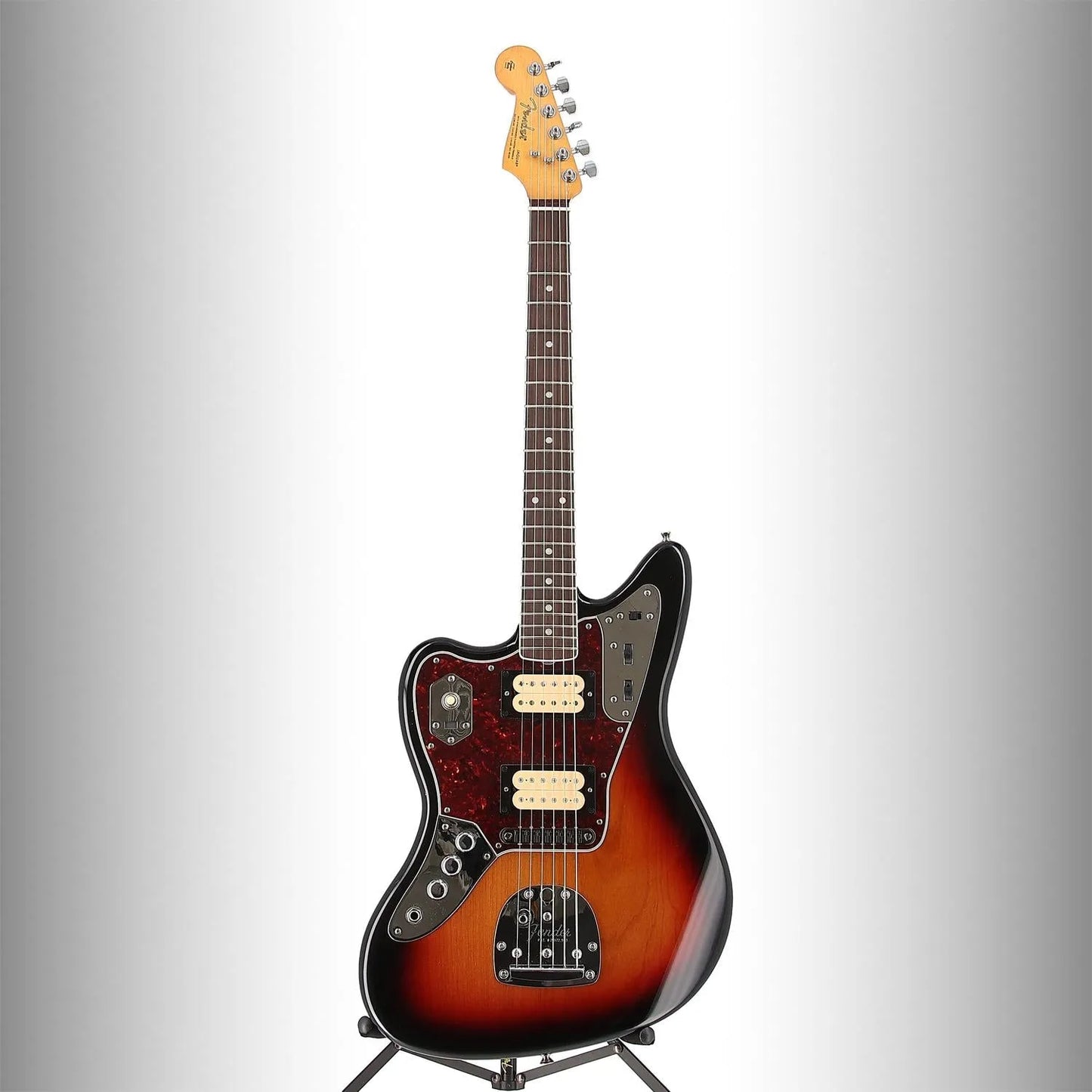 Kurt Cobain Jaguar Left-Handed, Rosewood Fingerboard, 3-Color Sunburst (H5) (26744)