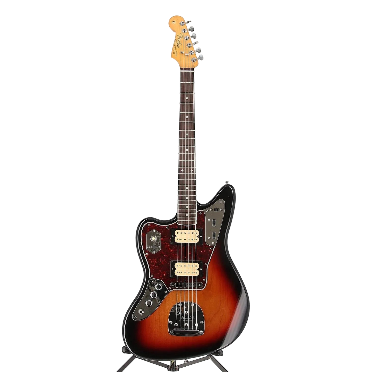 Kurt Cobain Jaguar Left-Handed, Rosewood Fingerboard, 3-Color Sunburst (H5) (26744)