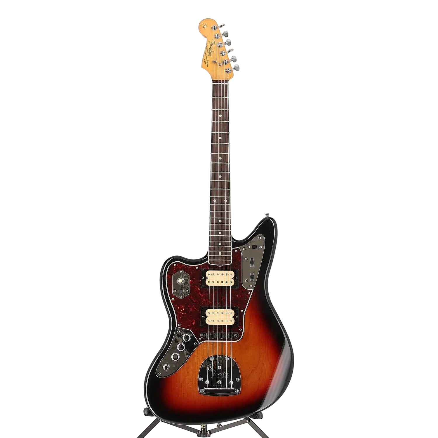 Kurt Cobain Jaguar Left-Handed, Rosewood Fingerboard, 3-Color Sunburst (H5) (26744)