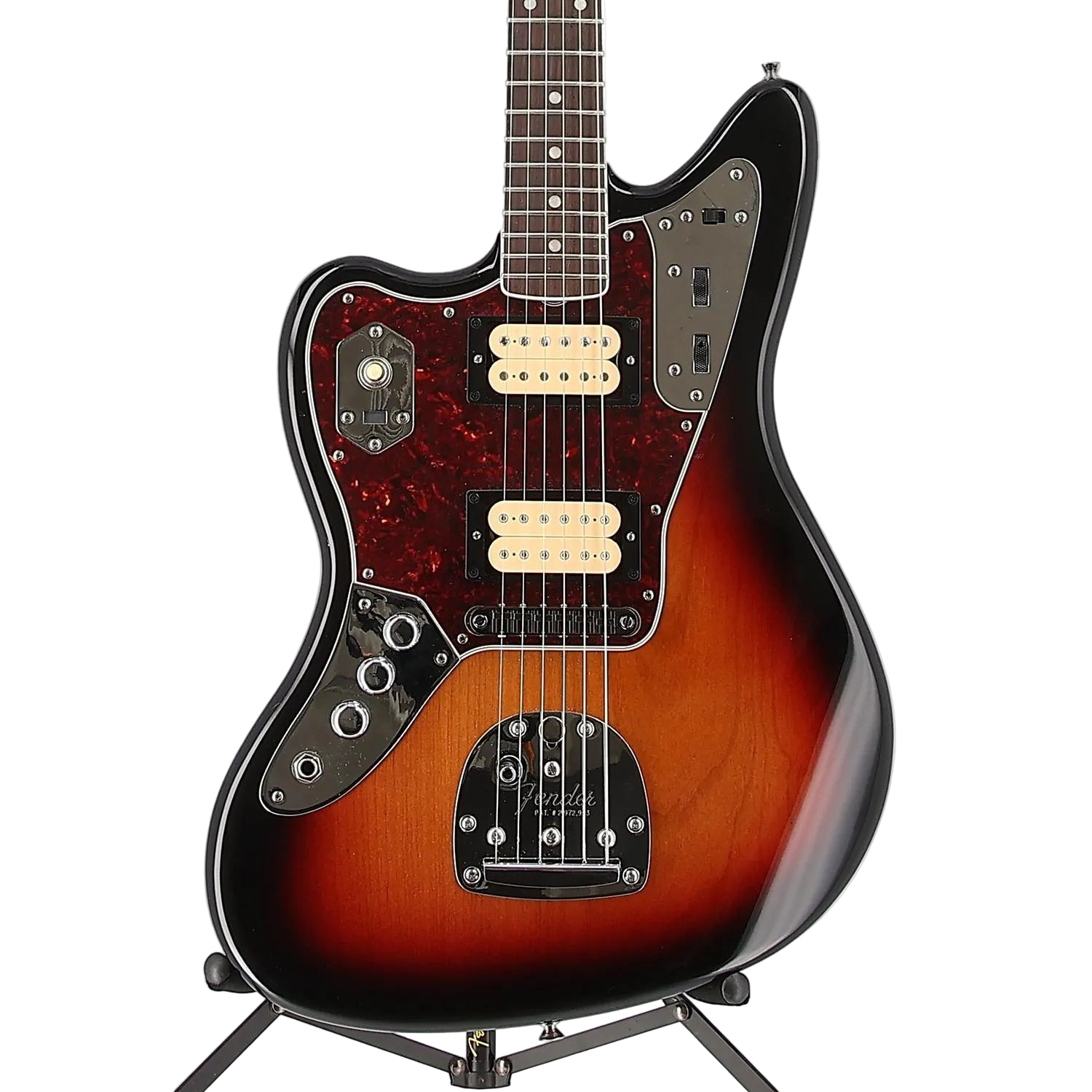 Kurt Cobain Jaguar Left-Handed, Rosewood Fingerboard, 3-Color Sunburst (H5) (26744)