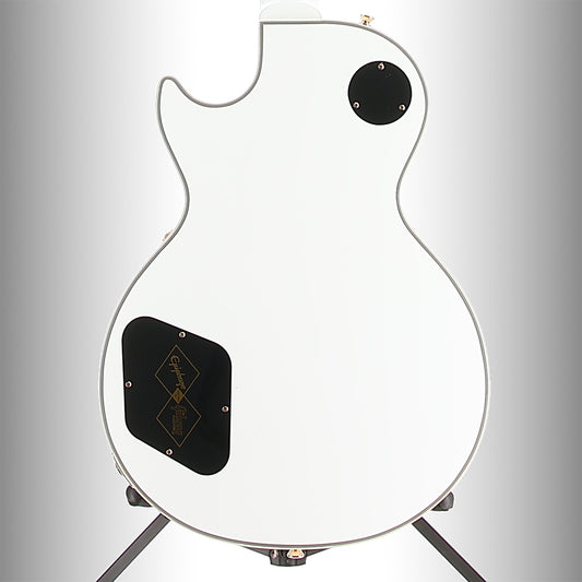 Les Paul Custom Inspired by Gibson Alpine White with Seymour Duncan Vintage P90 Bridge Pickup Mod (SR) (99053)