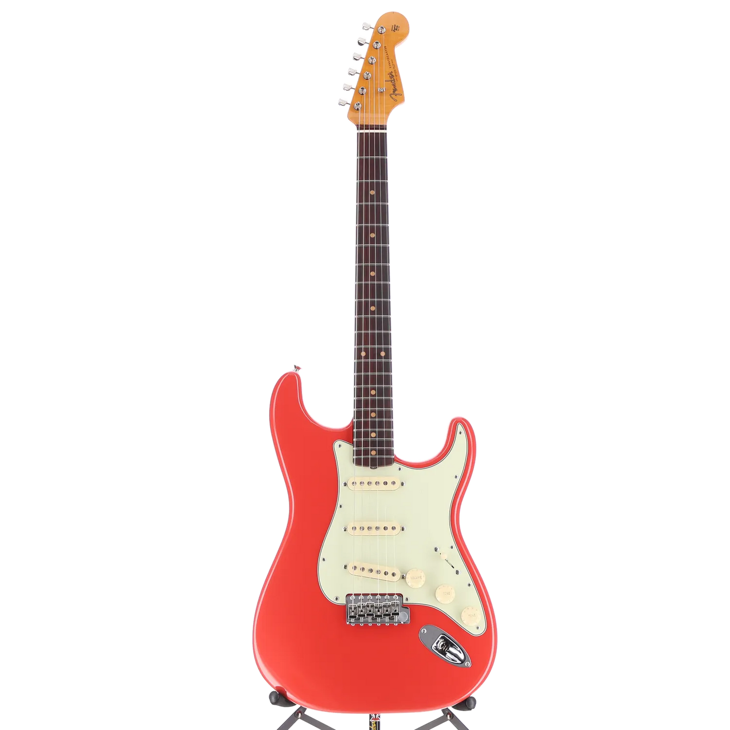 Limited Edition American Vintage II 1961 Stratocaster, 3A Flame Maple Neck - Fiesta Red (BB11) (60591)