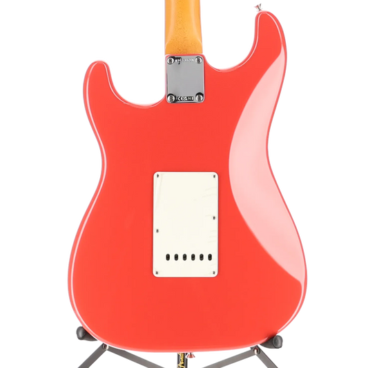 Limited Edition American Vintage II 1961 Stratocaster, 3A Flame Maple Neck - Fiesta Red (RC2) (58529)