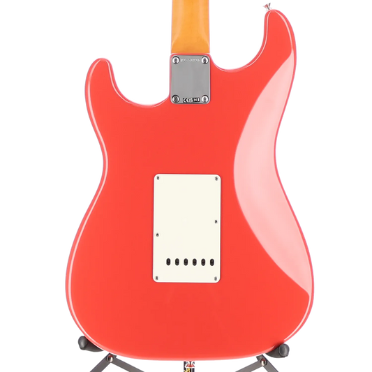 Limited Edition American Vintage II 1961 Stratocaster, 3A Flame Maple Neck - Fiesta Red (RC4) (58036)