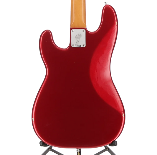 Nate Mendel P Bass, Rosewood Fingerboard, Candy Apple Red (AA5) (09629)