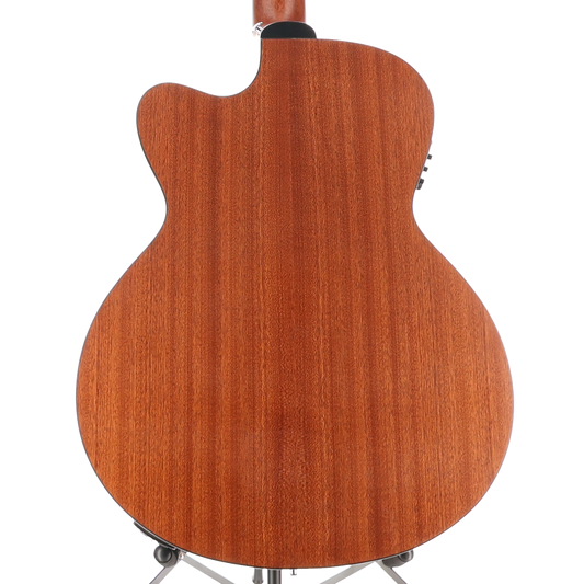 Ortega Deep Series Medium Scale Solid Top Acoustic-Electric Bass -Natural (A11) (92403)