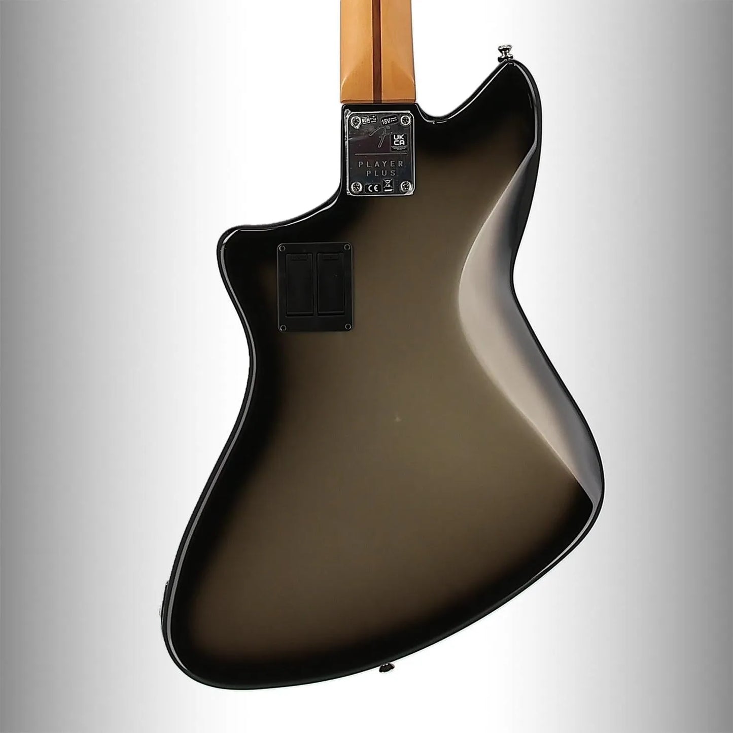 Player Plus Active Meteora Bass, Maple Fingerboard, Silverburst (BB11) (46057)