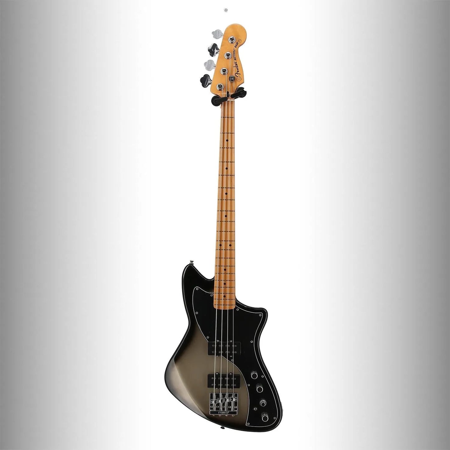 Player Plus Active Meteora Bass, Maple Fingerboard, Silverburst (BB11) (46057)