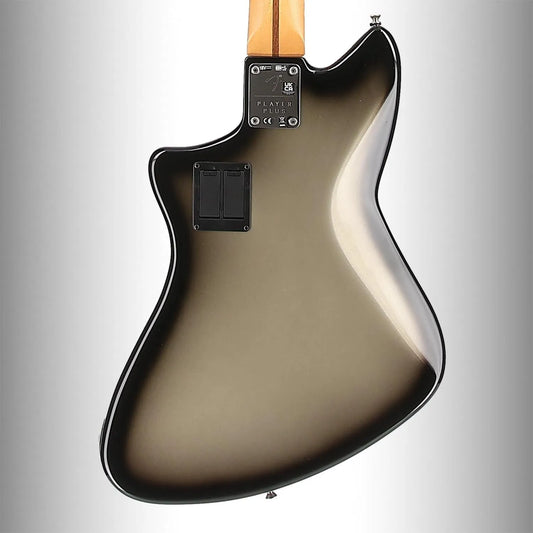 Player Plus Active Meteora Bass, Maple Fingerboard, Silverburst (J1) (50694)