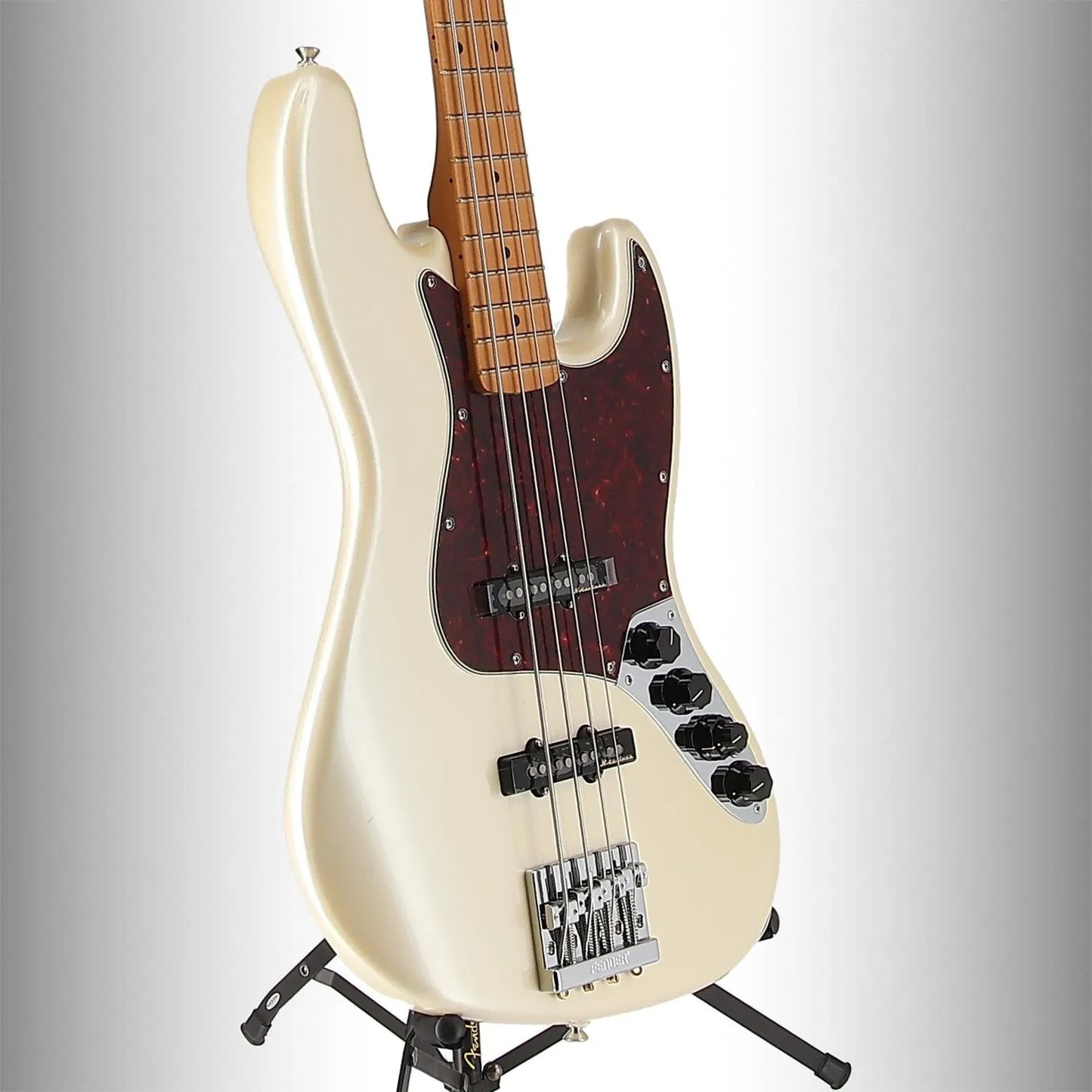 Player Plus Jazz Bass, Maple Fingerboard, Olympic Pearl (T3) (63037)