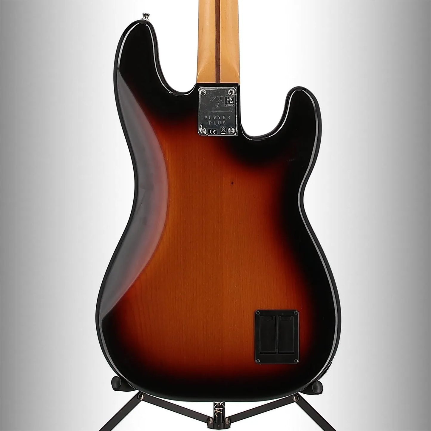 Player Plus Precision Bass, Left-Hand, Pau Ferro Fingerboard, 3-Color Sunburst (C11) (81342)