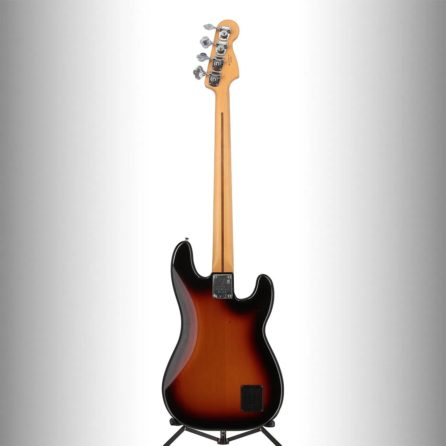 Player Plus Precision Bass, Left-Hand, Pau Ferro Fingerboard, 3-Color Sunburst (C11) (81342)