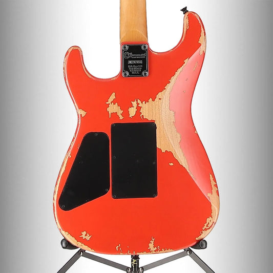 Pro-Mod Relic San Dimas Style 1 HH FR PF, Pau Ferro Fingerboard, Weathered Orange (E7) (42455)