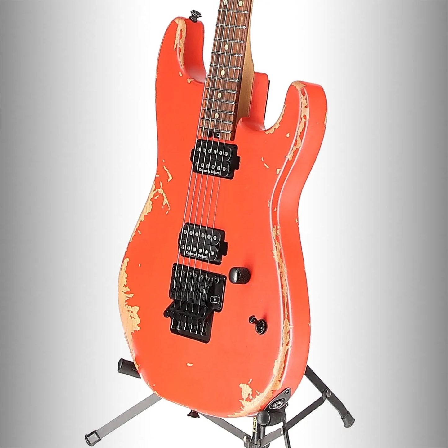 Pro-Mod Relic San Dimas Style 1 HH FR PF, Pau Ferro Fingerboard, Weathered Orange (E7) (42455)