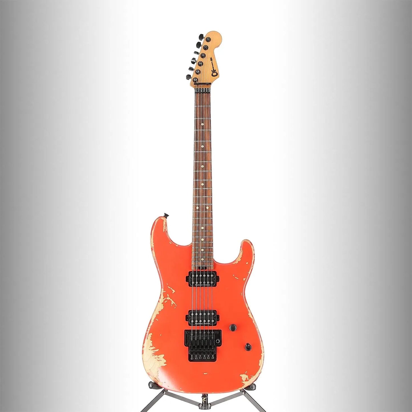 Pro-Mod Relic San Dimas Style 1 HH FR PF, Pau Ferro Fingerboard, Weathered Orange (E7) (42455)