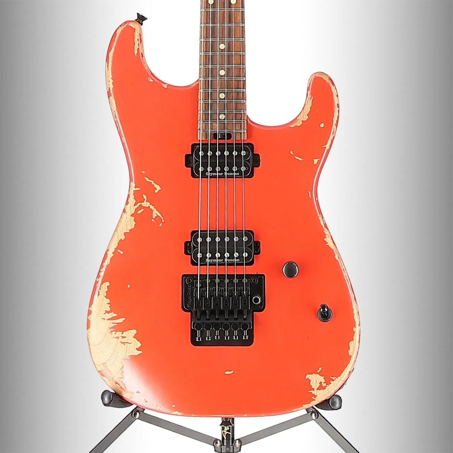 Pro-Mod Relic San Dimas Style 1 HH FR PF, Pau Ferro Fingerboard, Weathered Orange (E7) (42455)