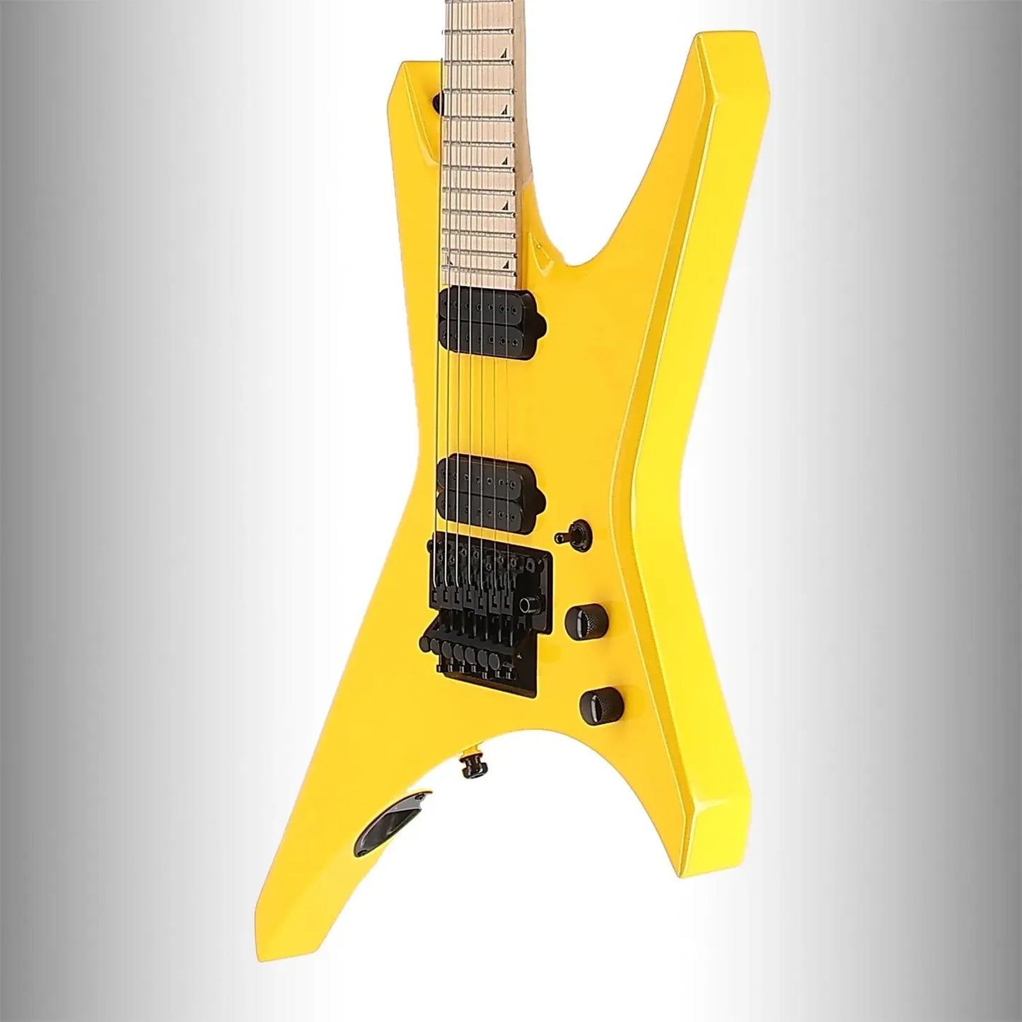 Pro Series Signature Dave Davidson Warrior WR7, Ebony Fingerboard, Ferrari Yellow (B11) (02107)