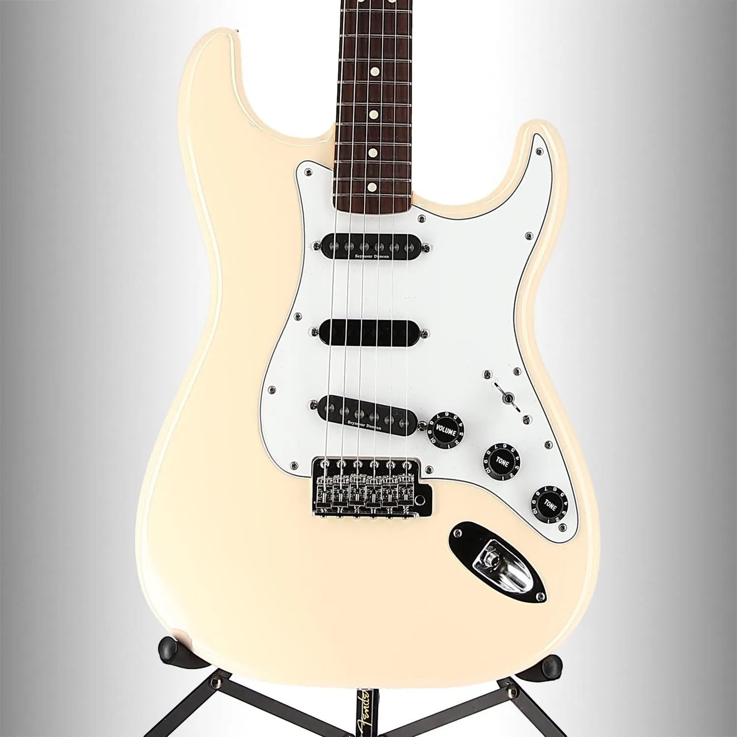 Ritchie Blackmore Stratocaster, Scalloped Rosewood Fingerboard, Olympic White (M4) (24067)