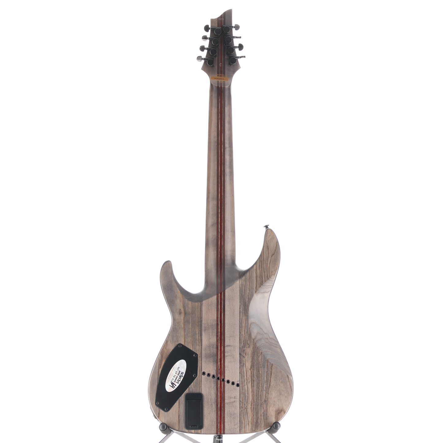 Schecter C-8 MS SLS Elite Evil Twin - Apple Red and Black Custom Paint (P12) (29019)