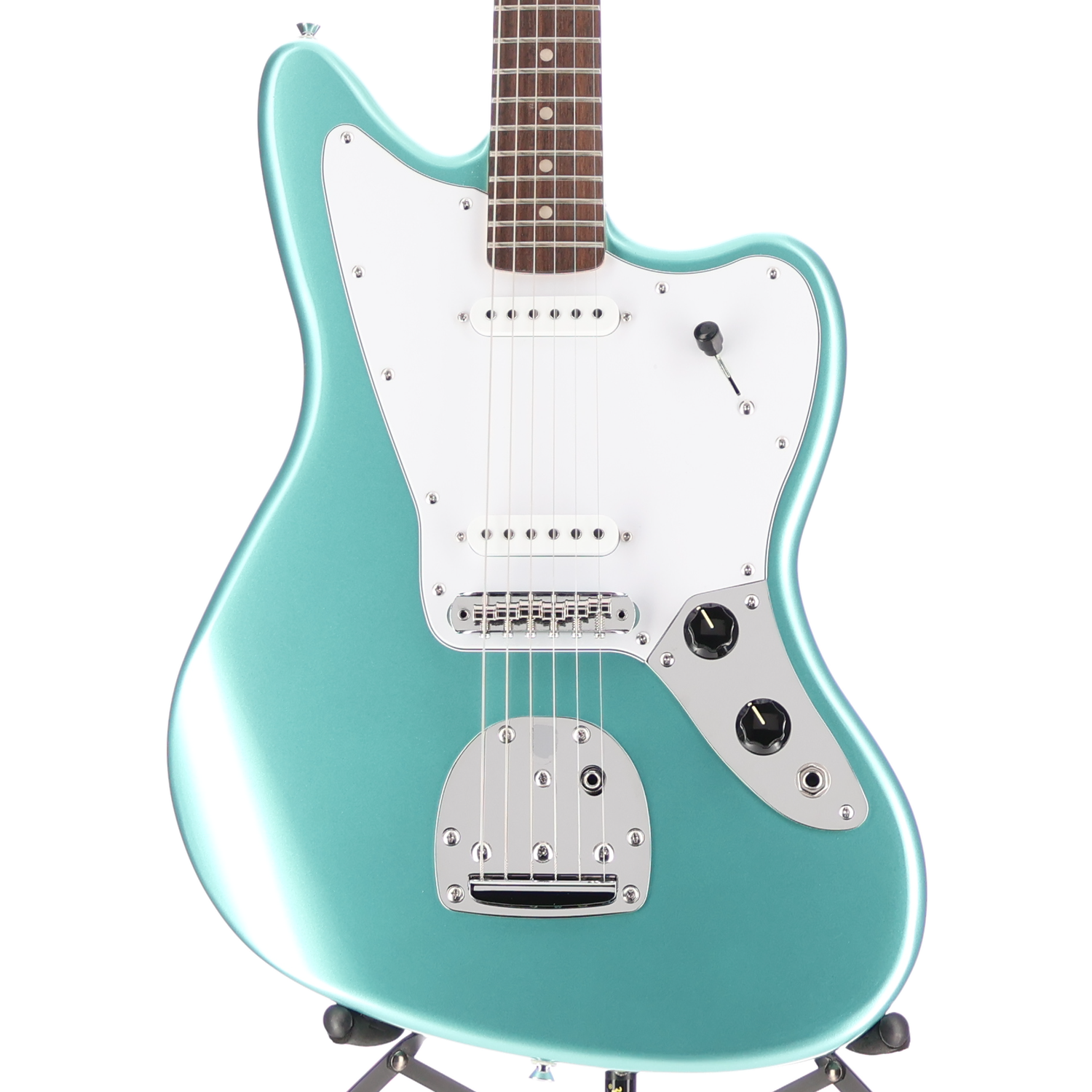 Squier Affinity Series® Jaguar®, Mystic Seafoam – Franklin Guitar