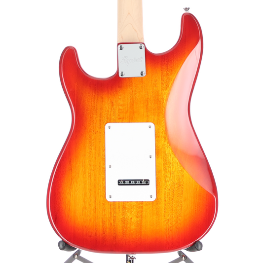 Squier Affinity Series Stratocaster FMT HSS, Maple Fingerboard, White Pickguard, Sienna Sunburst (RP) (52547)