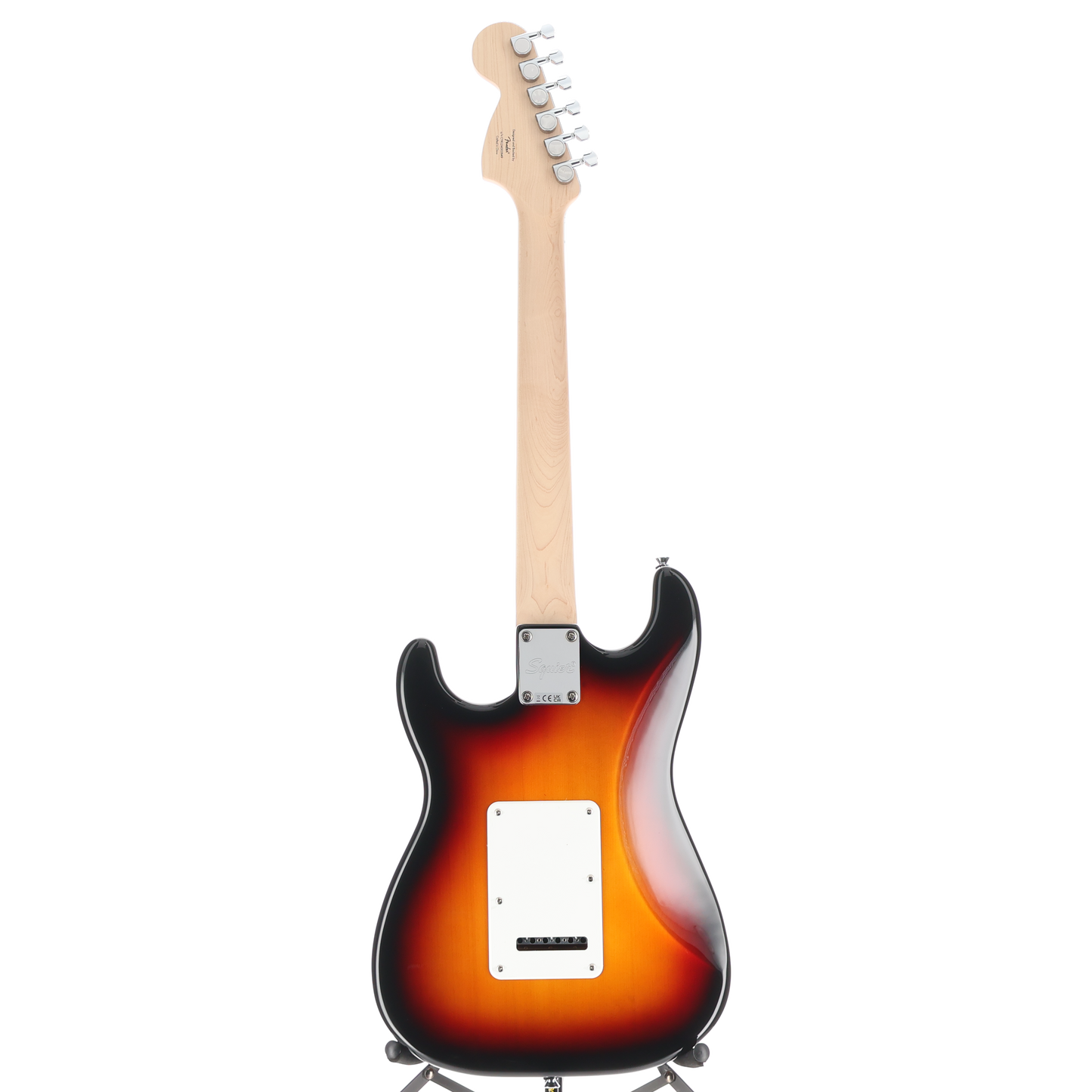 Squier Affinity Series Stratocaster Junior HSS, Laurel Fingerboard, White Pickguard, 3-Color Sunburst (RP) (80500)