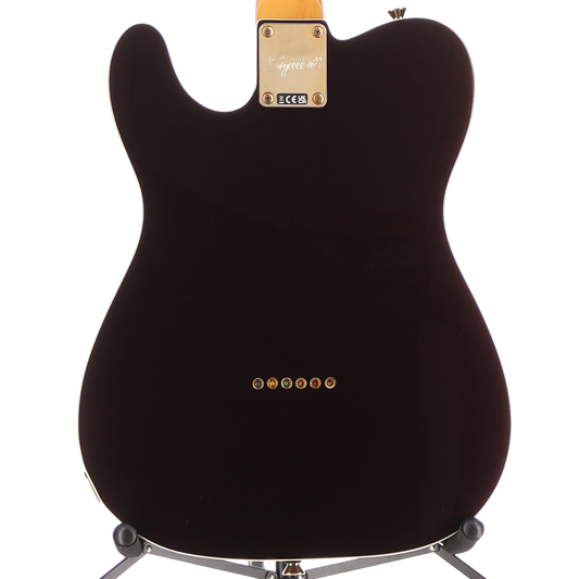 Squier FSR Classic Vibe '60s Custom Telecaster, Laurel Fingerboard, Tortoiseshell Pickguard, Gold Hardware, Oxblood (BB1) (00944)