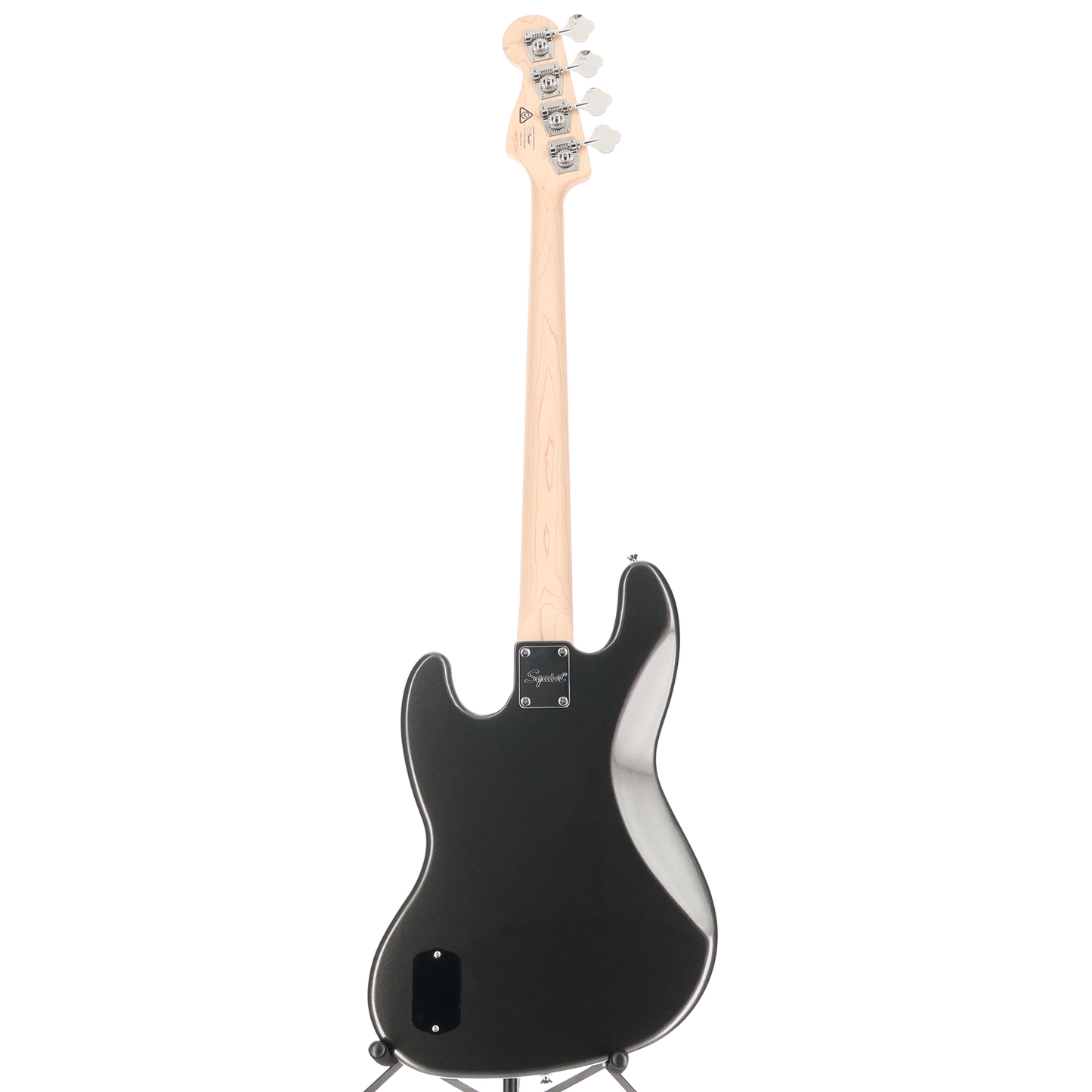 Squier Limited Edition Affinity Series Active Jazz Bass, Charcoal Frost Metallic, Pro Setup (M6) (06650)