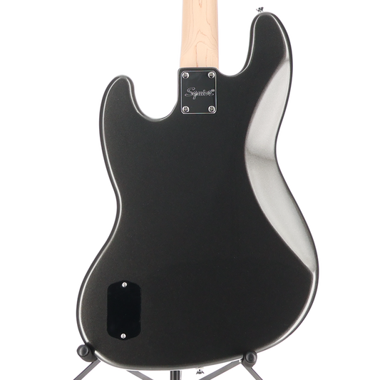 Squier Limited Edition Affinity Series Active Jazz Bass, Laurel Fingerboard, Charcoal Frost Metallic (M6) (06650)