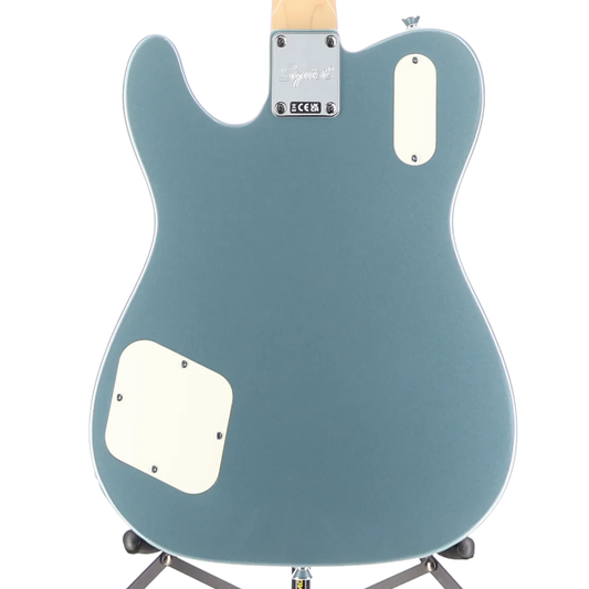 Squier Limited Edition Paranormal Troublemaker Telecaster Deluxe, Laurel Fingerboard, Parchment Pickguard, Ice Blue Metallic (RP) (25583)