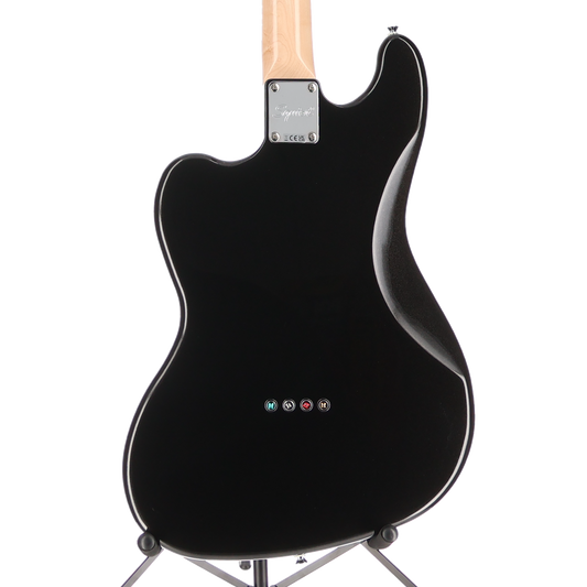 Squier Paranormal Rascal Bass Guitar HH, Laurel Fingerboard Metallic Black (C9) (07421)
