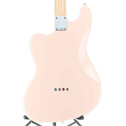 Squier Paranormal Rascal Bass HH, Laurel Fingerboard, Tortoiseshell Pickguard, Shell Pink (RP) (07556)