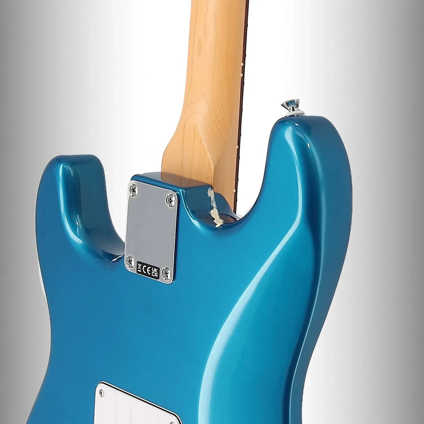 Standard Stratocaster, Laurel Fingerboard, White Pickguard, Aqua Marine Metallic (SR) (09727)