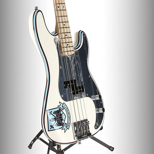 Steve Harris Precision Bass, Maple Fingerboard, Olympic White (L11) (75461)