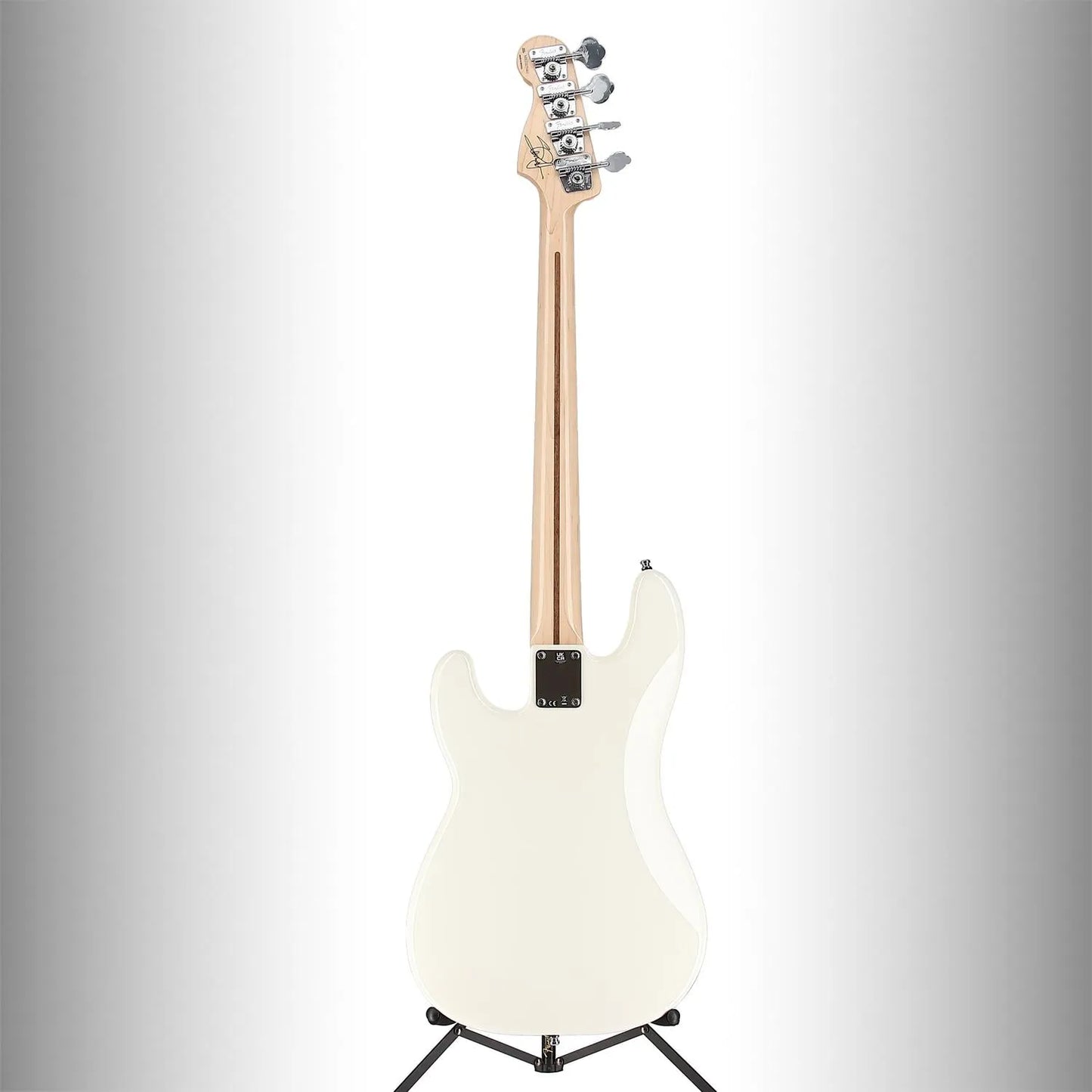 Steve Harris Precision Bass, Maple Fingerboard, Olympic White (L11) (75461)